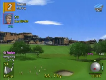 Hot Shots Golf 3 screen shot game playing